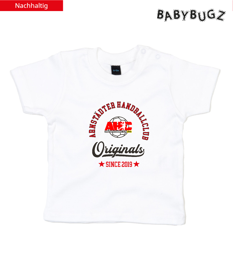 Babybugz Baby T-Shirt White "Jacob"