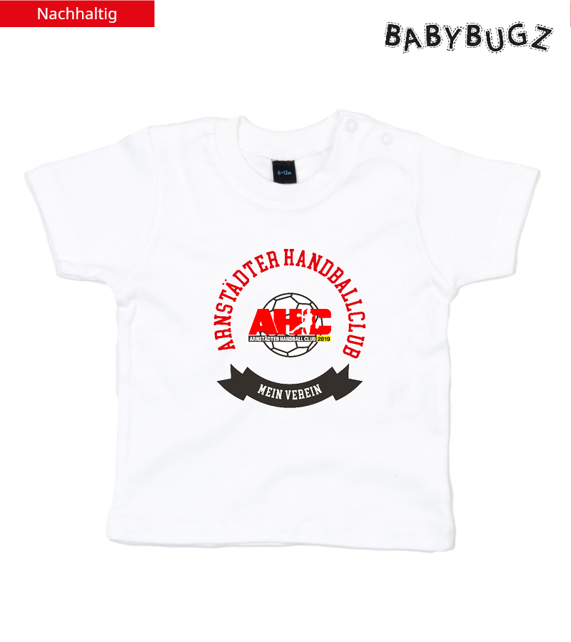 Babybugz Baby T-Shirt White "Bono"
