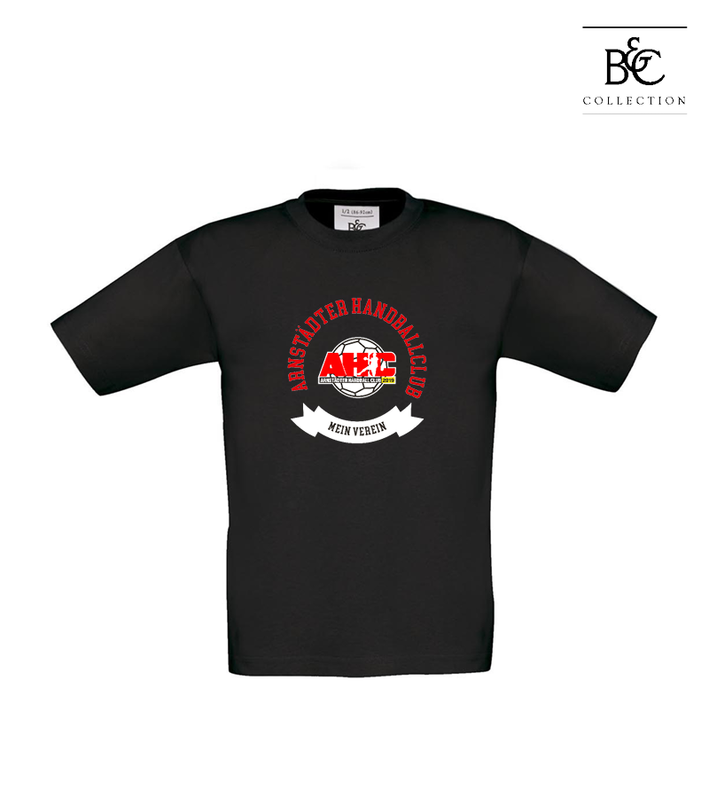 B&C Kinder T-Shirt Black "Bono"
