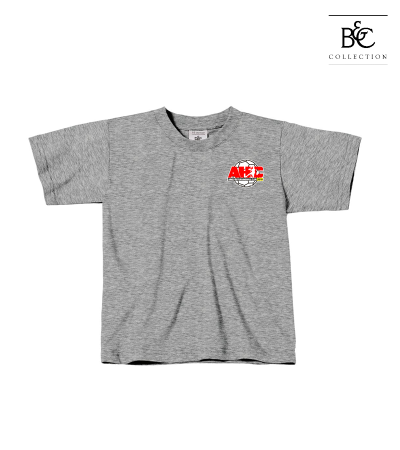 B&C Kinder T-Shirt Sports Grey "Anton"