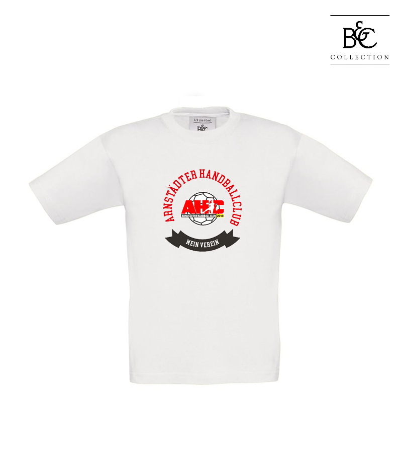 B&C Kinder T-Shirt White "Bono"