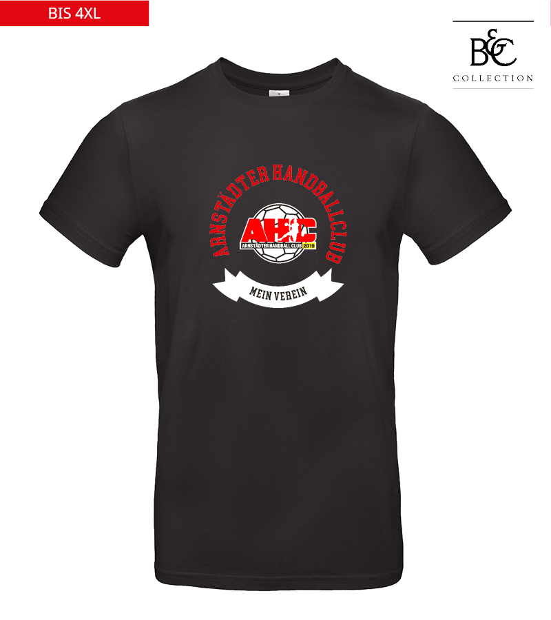 B&C Herren T-Shirt Black "Bono"