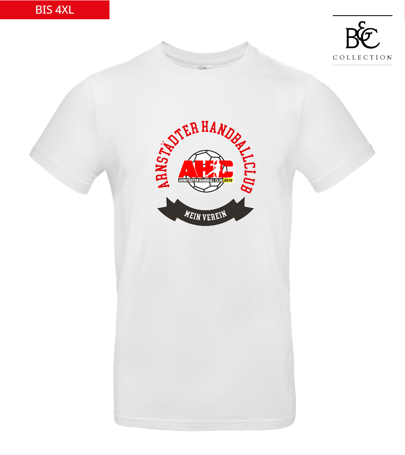 B&C Herren T-Shirt White "Bono"