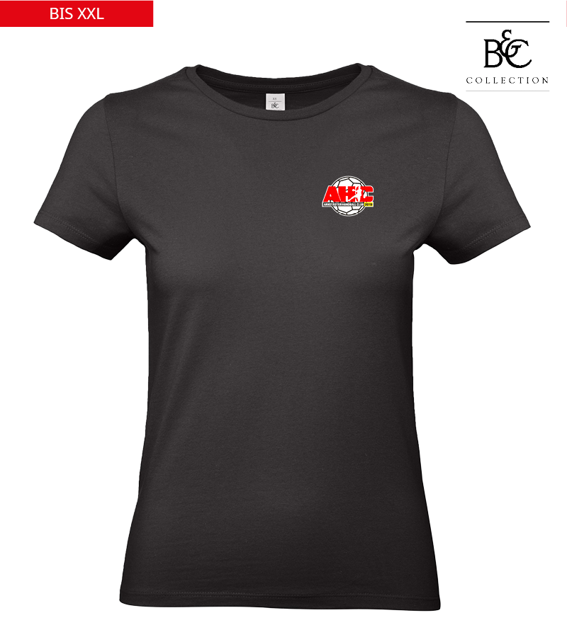 B&C Damen T-Shirt Black "Anton"