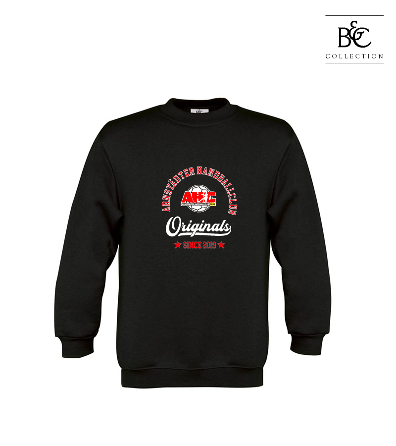 B&C Kinder Sweatshirt Black "Jacob"