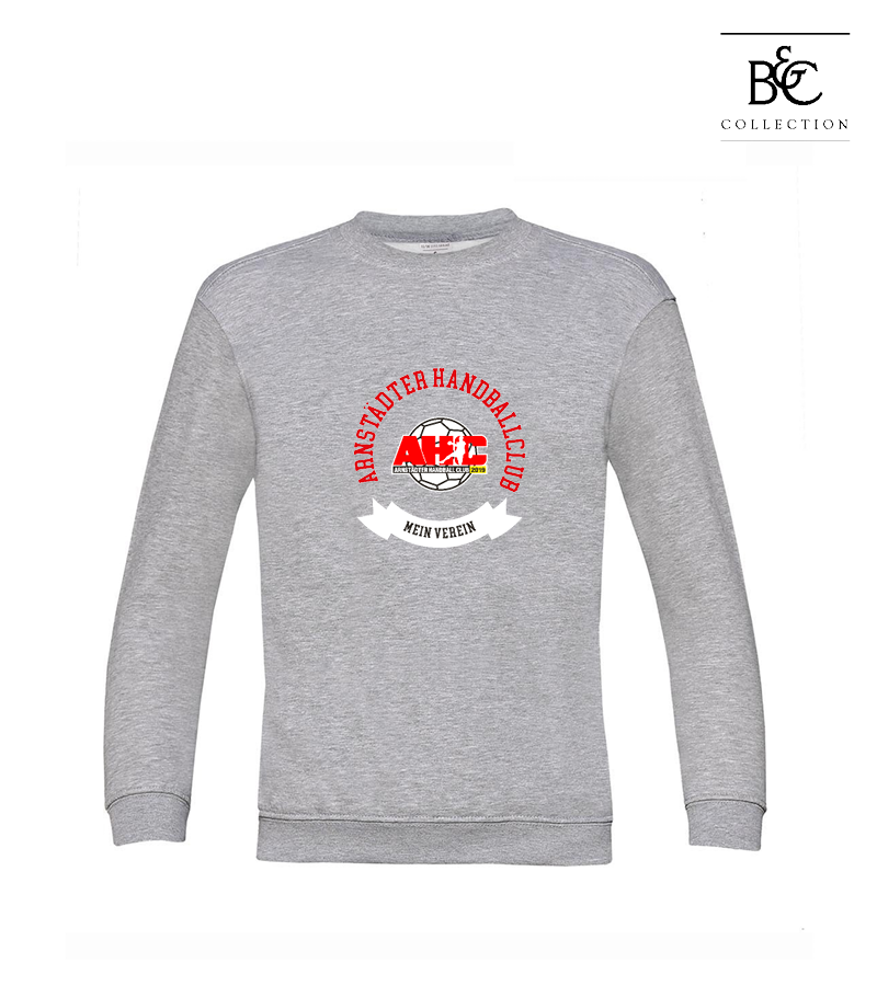 B&C Kinder Sweatshirt Heather Grey "Bono"