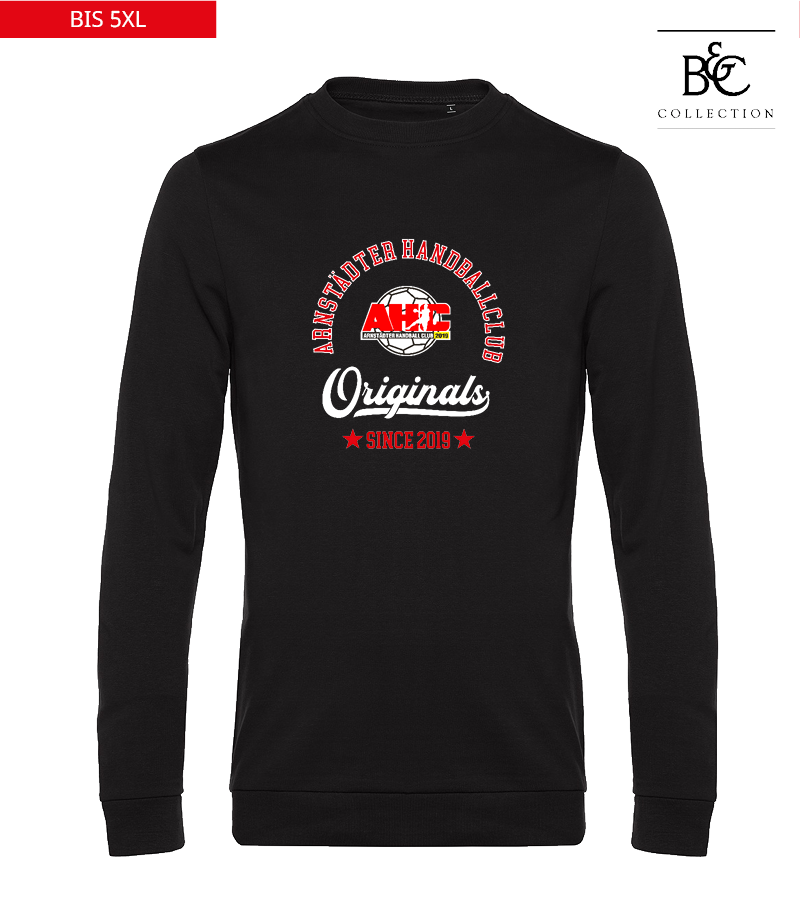 B&C Herren Sweatshirt Black Pure "Jacob"