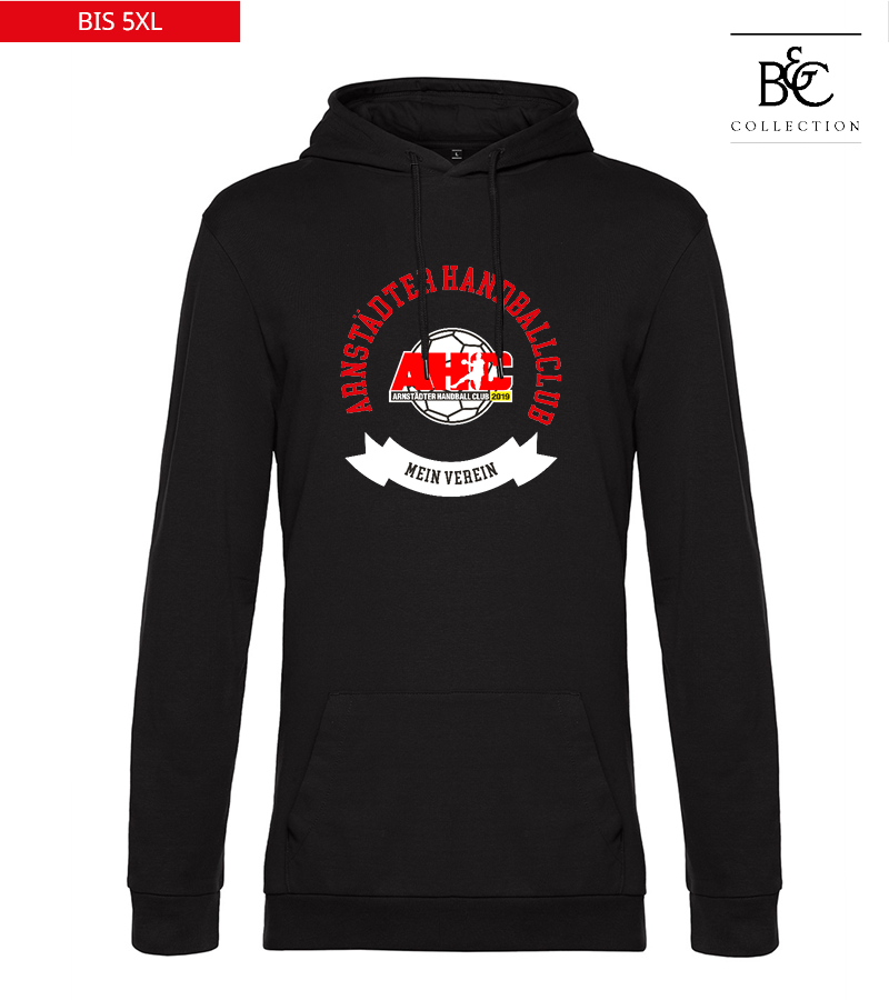 B&C Herren Hoodie Black Pure "Bono"