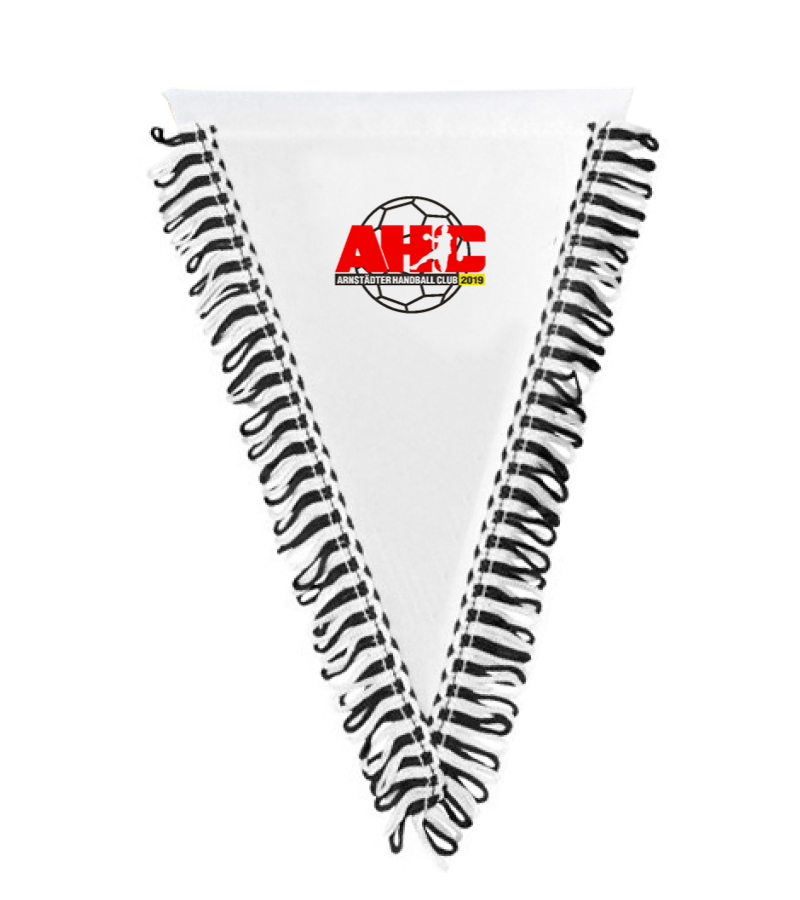 Wimpel dreieckig Black White "Anton"