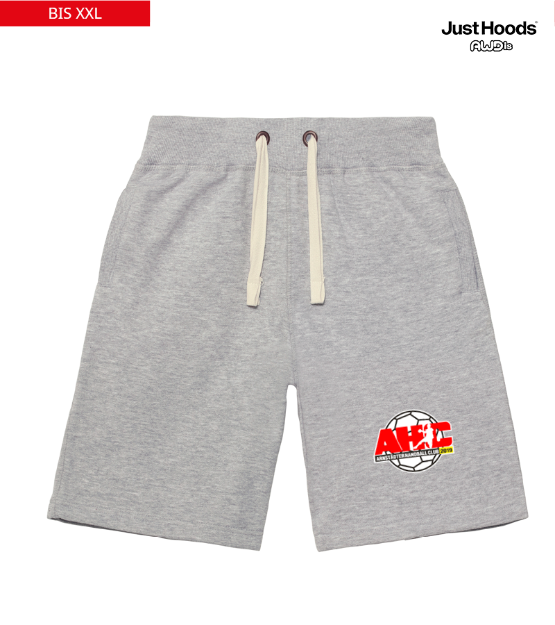 Just Hoods Herren Shorts Heather Grey "Anton"