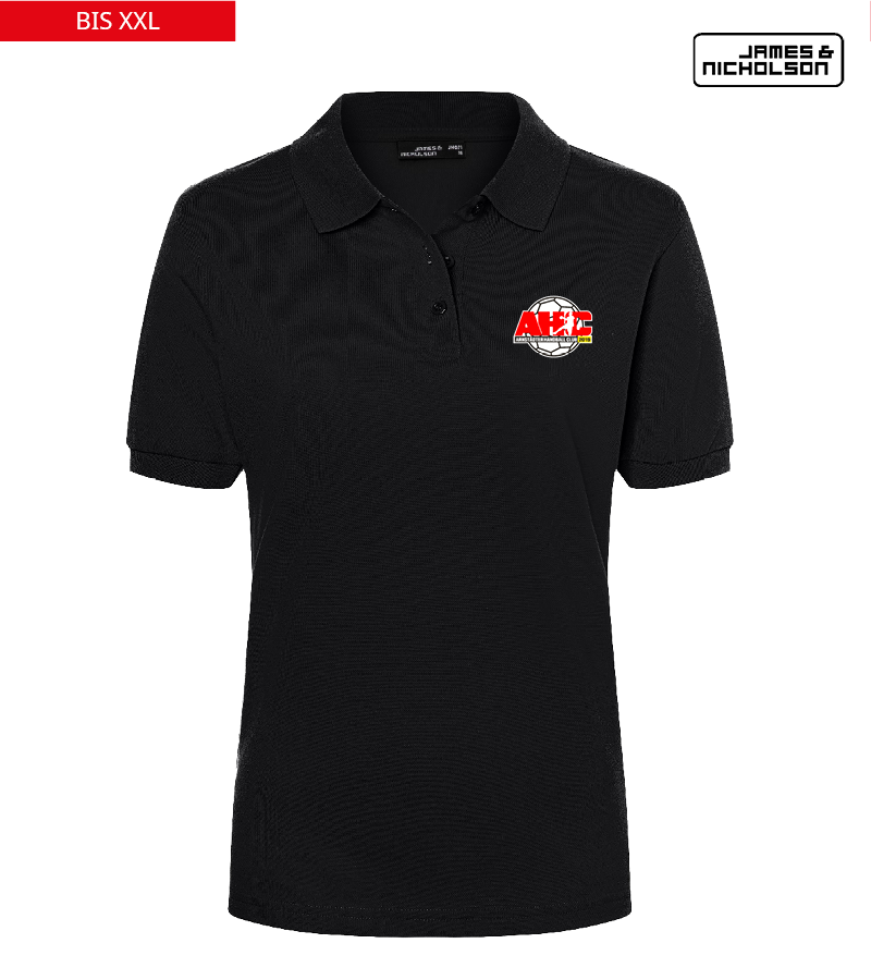 J+N Damen Polo-Shirt Black "Anton"