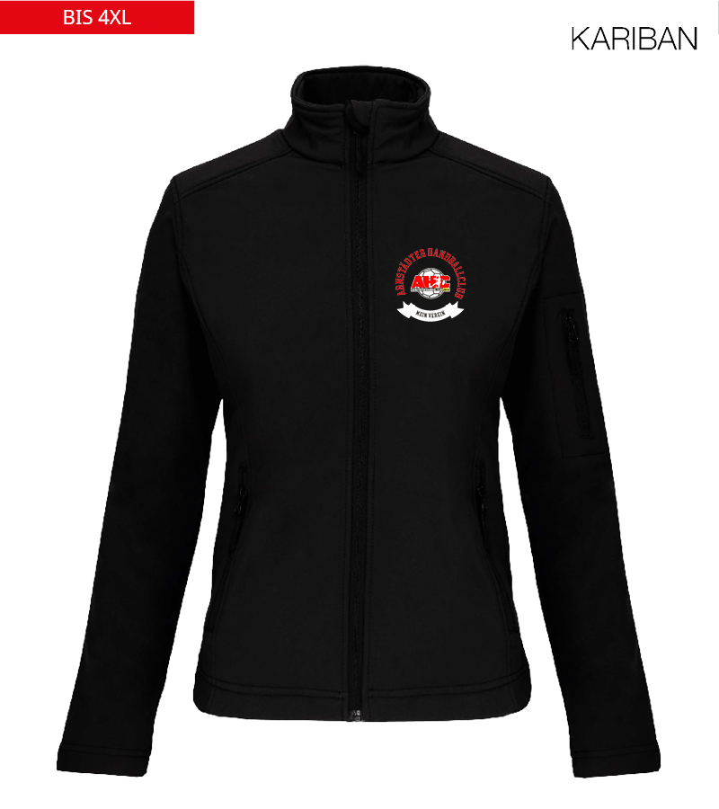 Kariban Damen Softshelljacke Black "Bono"