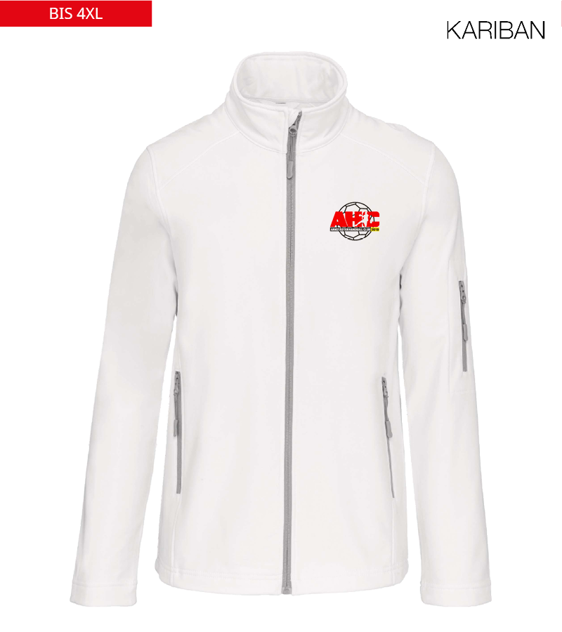Kariban Herren Softshelljacke White "Anton"