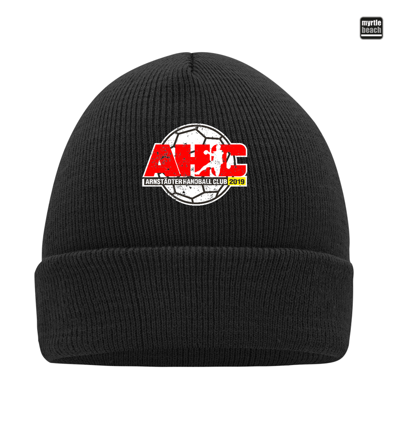 Myrtle Beach Strickmütze Black "Uwe"