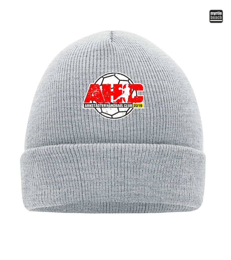 Myrtle Beach Strickmütze Grey Melange "Uwe"
