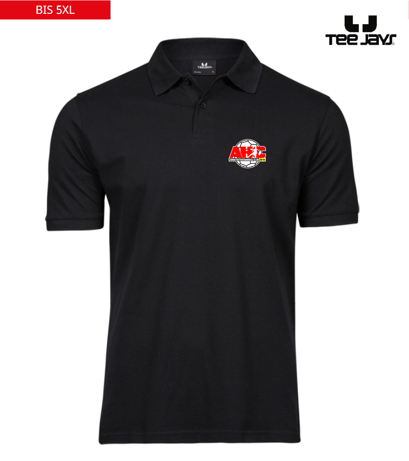 Tee Jays Herren Heavy Polo-Shirt Black "Anton"