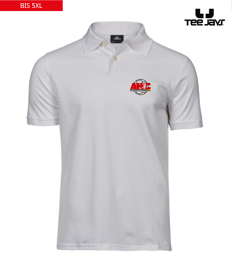 Tee Jays Herren Heavy Polo-Shirt White "Anton"