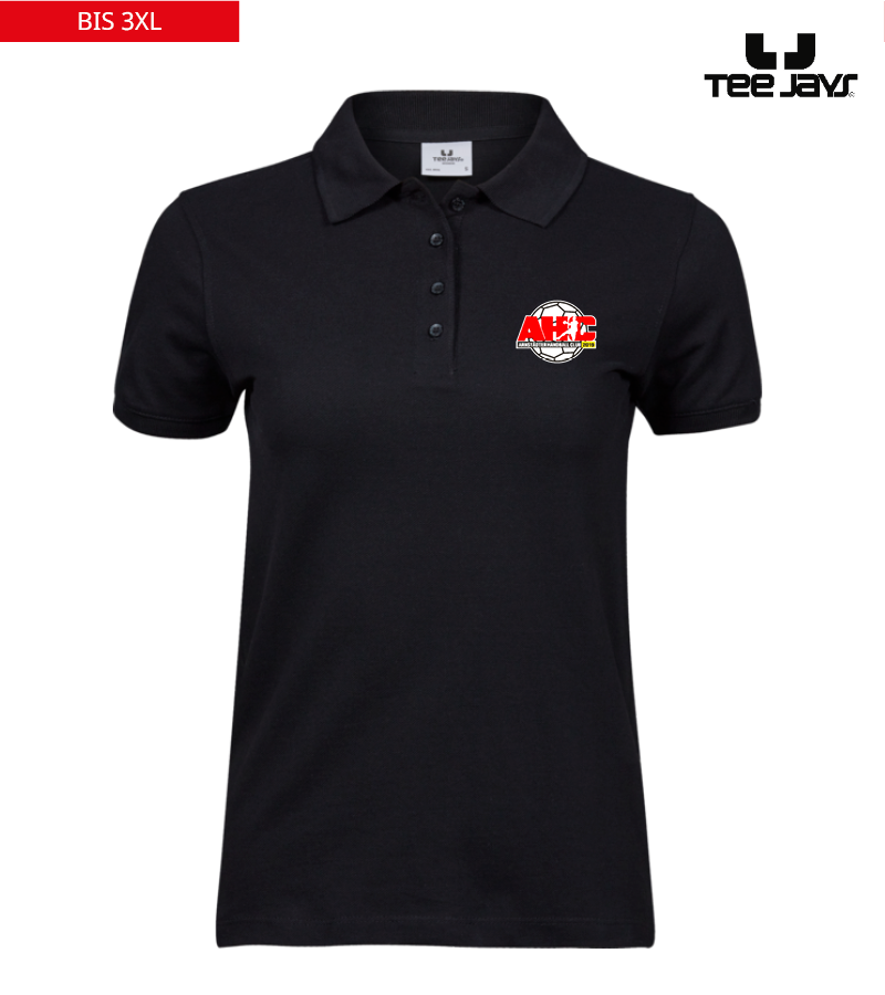 Tee Jays Damen Heavy Polo-Shirt Black "Anton"
