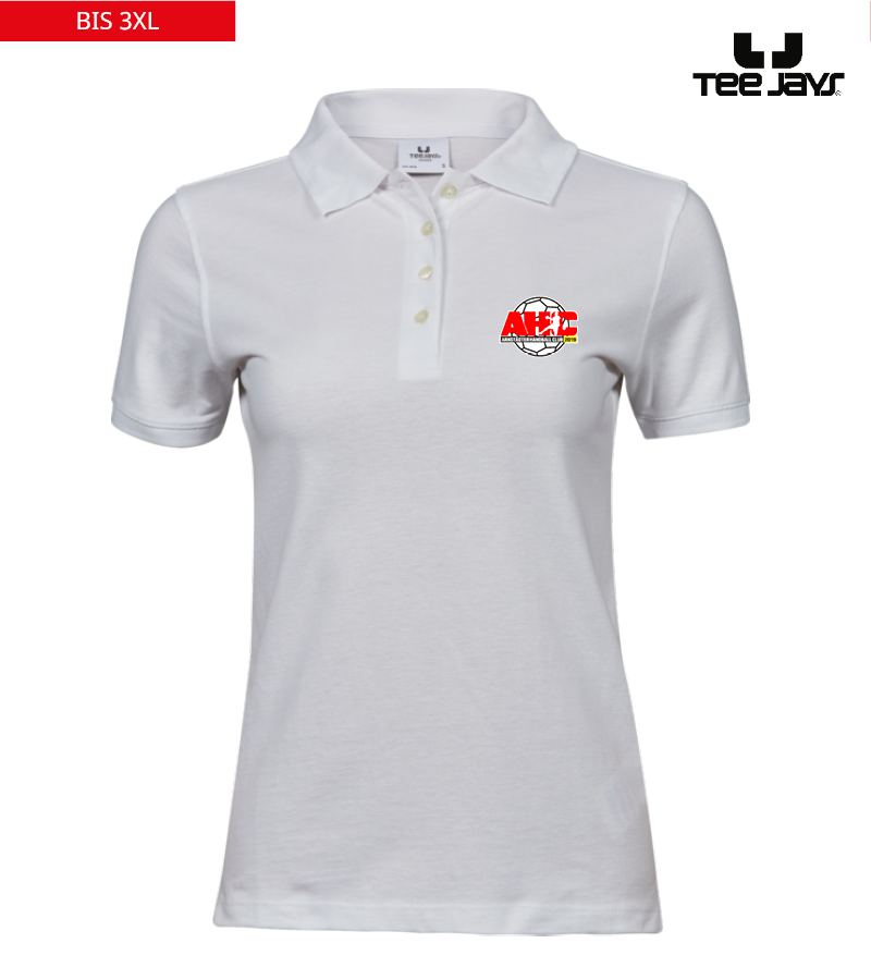 Tee Jays Damen Heavy Polo-Shirt White "Anton"